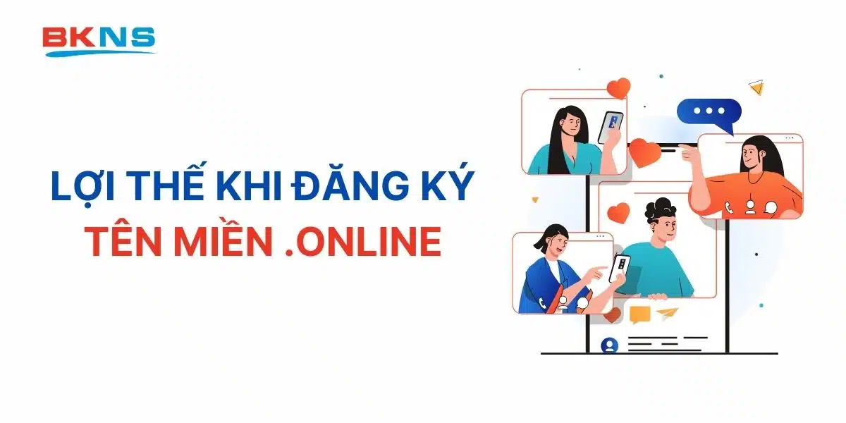 Lợi thế khi đăng ký tên miền .online