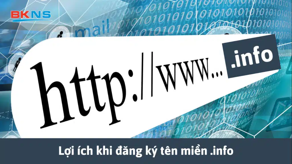 Lợi ích khi đăng ký tên miền .info