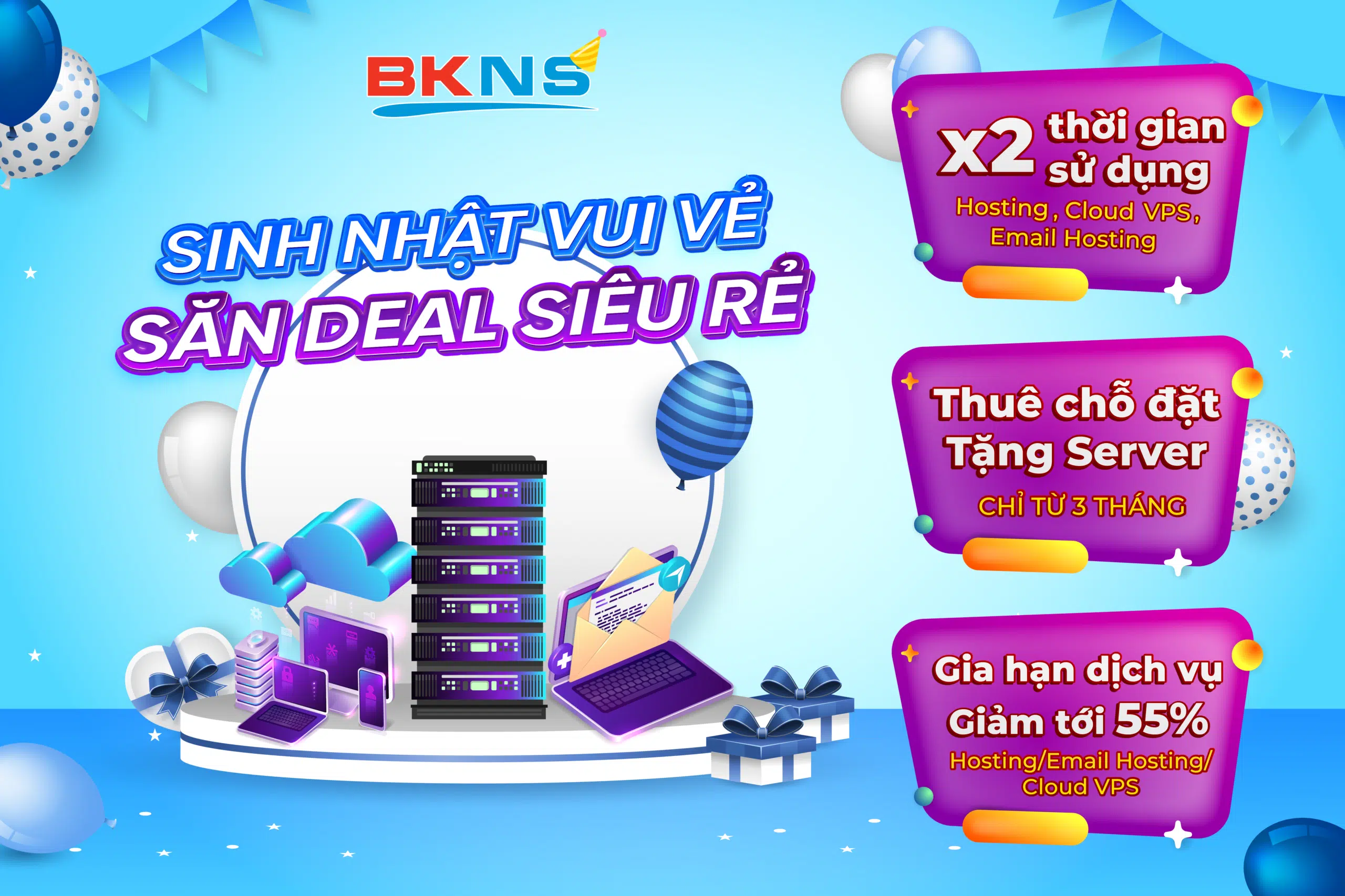 sinh nhật vui vẻ săn deal siêu rẻ